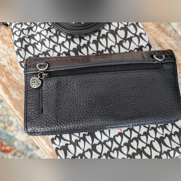 Vintage Brighton Crossbody/ Clutch Wallet with Dust Bag - Picture 5 of 13